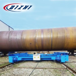Hydraulic transfer trolley