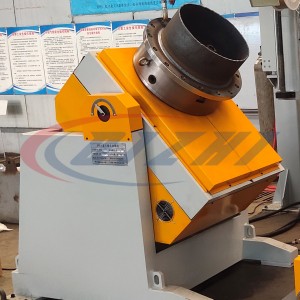 Chuck type pipe positioner