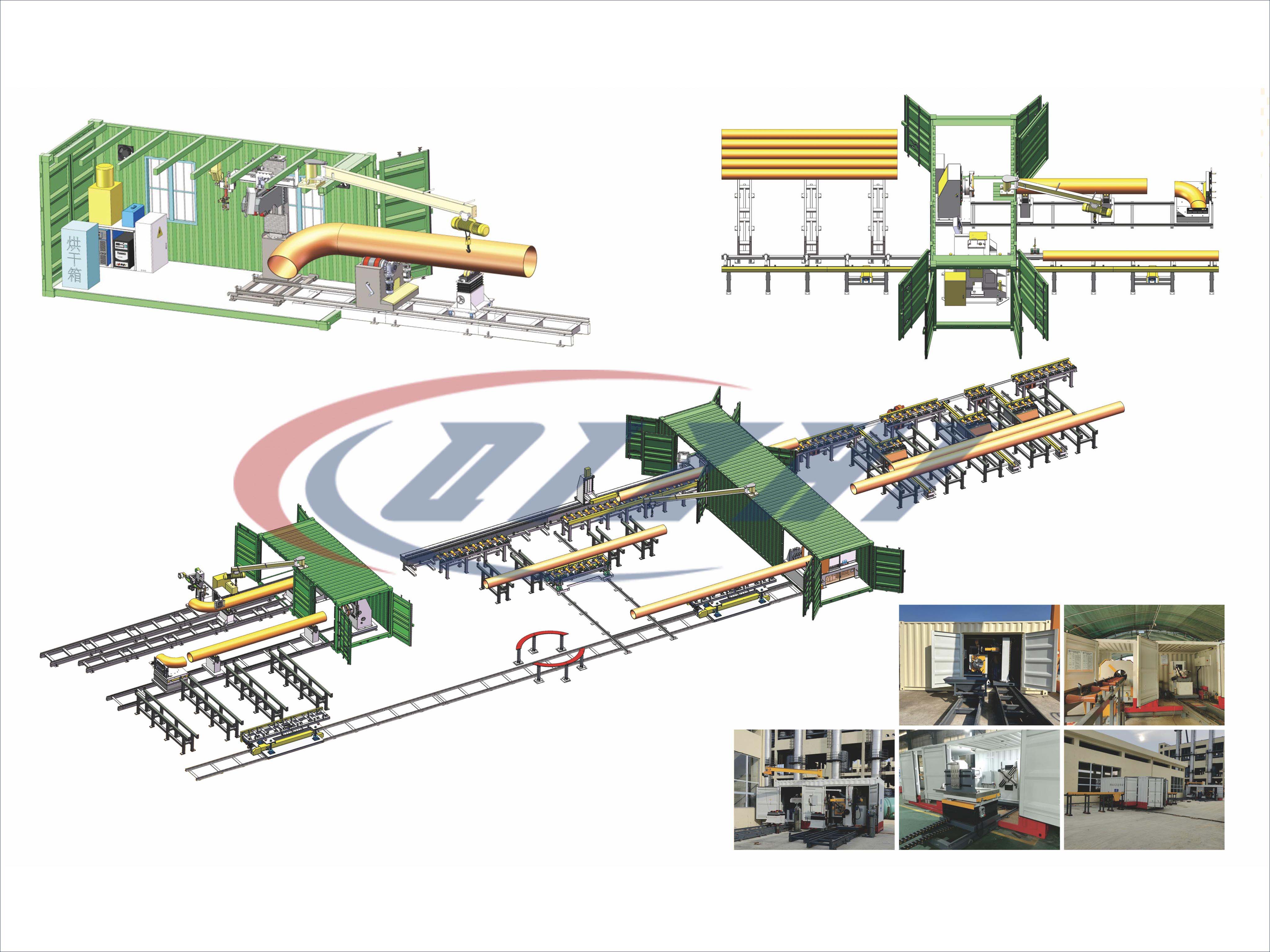 sistem fabrikasi spool pipa yang disesuaikan3