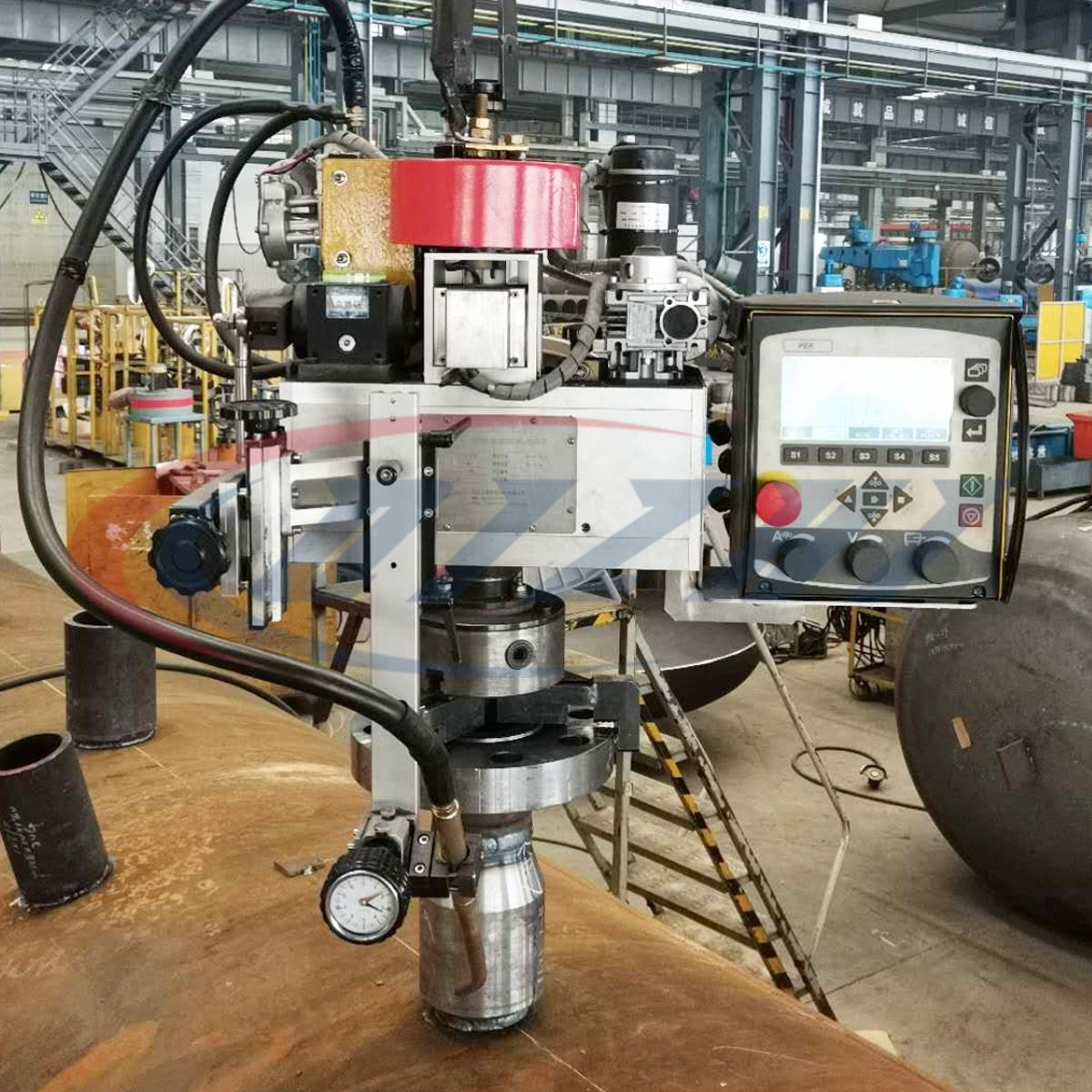 Automatic nozzle welding machine (Plug-in type, 300Series)