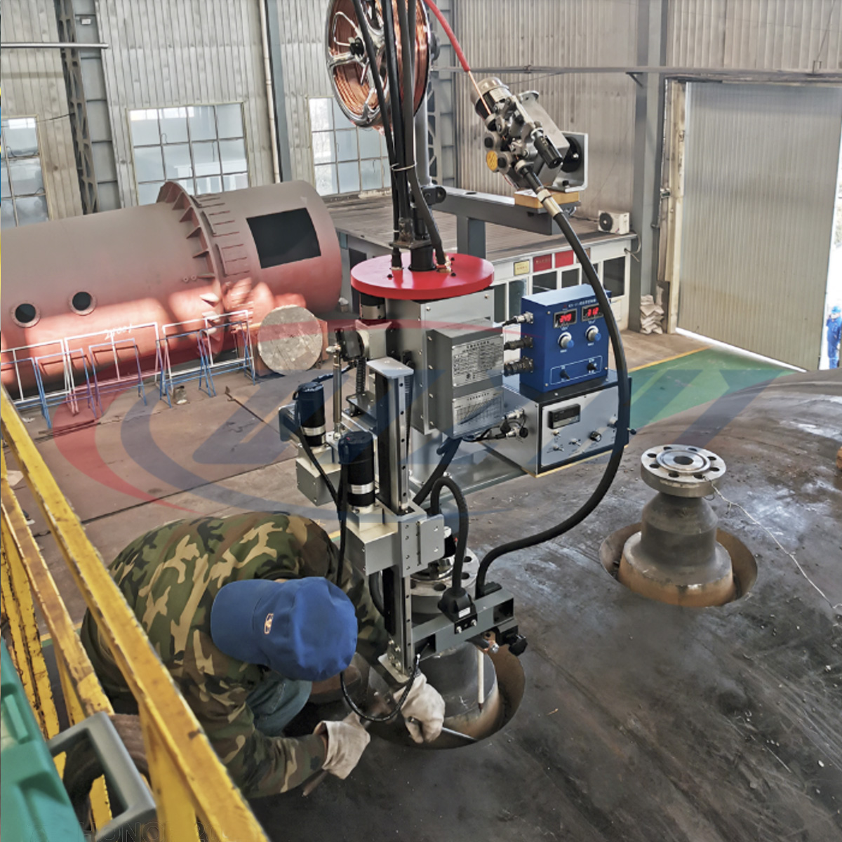 Automatic nozzle welding machine (Plug-in type, 600Series)