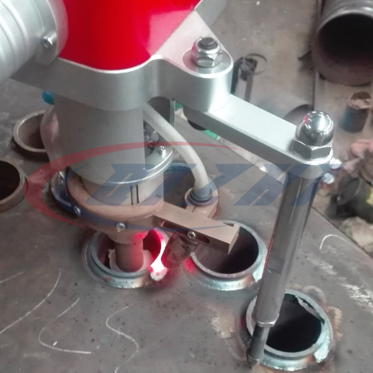 Automatic tube to tube plate welding machine (MIG)